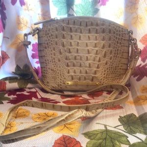 Brahmin handbag with long shoulder strap